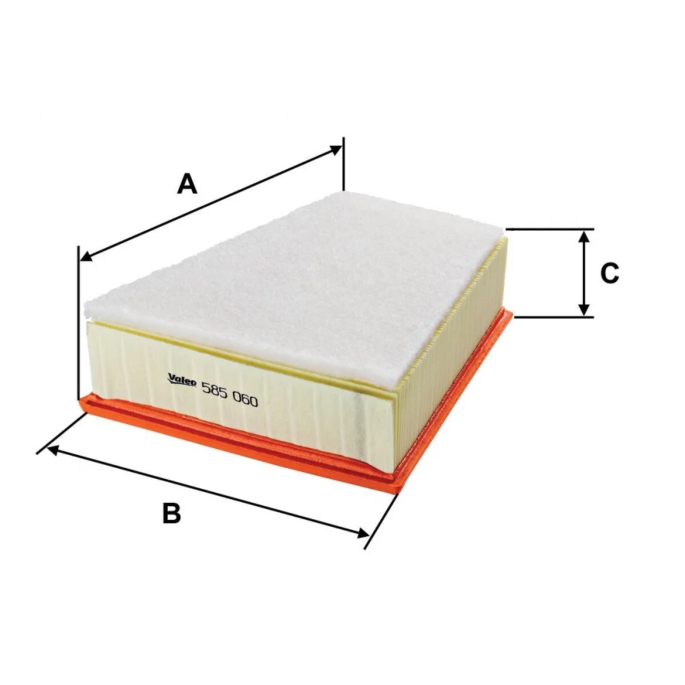 Hava filtresi-sungerli (vw polo 02-10 seat ibiza 02-11 skoda fabia 00-14)