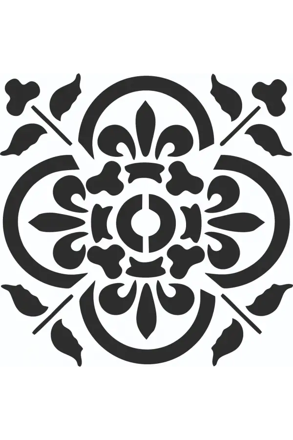 STENCİL BOYAMA ŞABLONU A3101