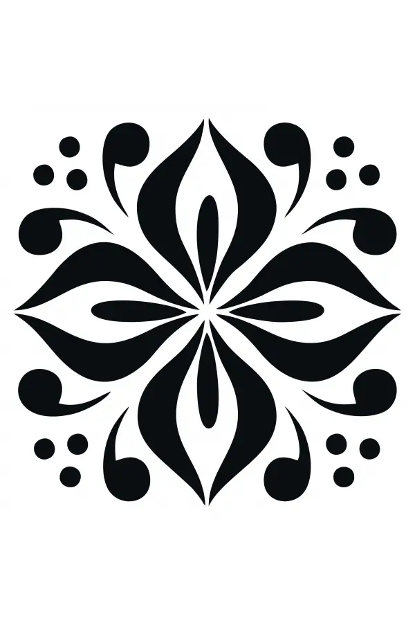 STENCİL BOYAMA ŞABLONU A3108