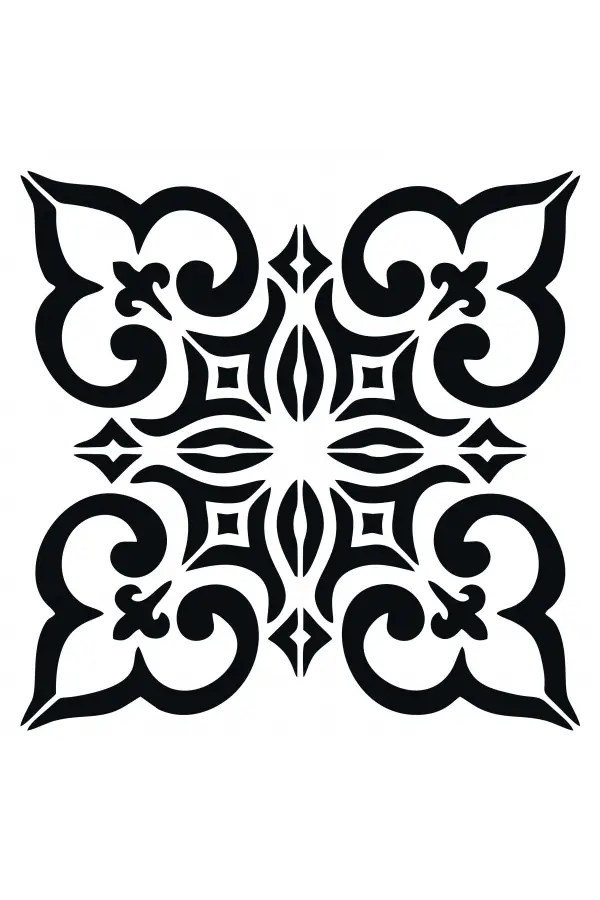 STENCİL BOYAMA ŞABLONU A3110