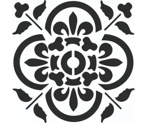 STENCİL BOYAMA ŞABLONU A3101