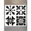 STENCİL BOYAMA ŞABLONU A3102