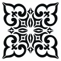 STENCİL BOYAMA ŞABLONU A3110