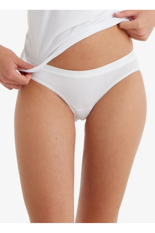 Blackspade Kadın Slip düşük bel Külot Essential 1305 -BEYAZ
