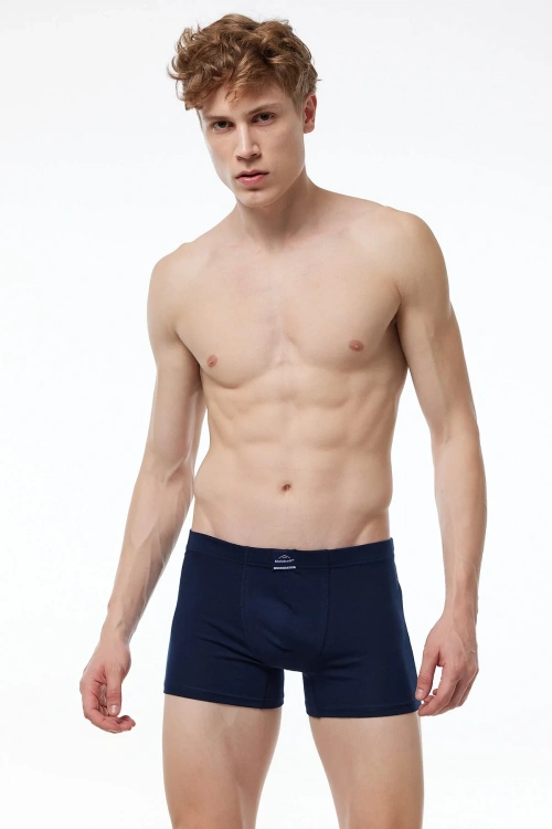 Malabadi Erkek Lacivert Premium Collection Modal Boxer