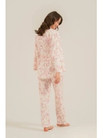 Arnetta Kadın Roses Krem Braletli Pembe Pijama Takımı