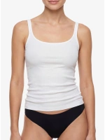 Blackspade Kadın Atlet Fine Rib 1615 - Beyaz