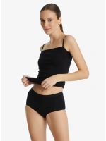 Blackspade Kadın Slip ara bel Külot Essential 1306 - Siyah
