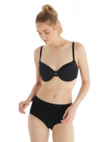 Blackspade Kadın Slip yüksek bel Külot Essential 1307 - Siyah