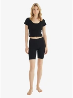 Blackspade Kadın uzun Boxer Essential 1309 - Siyah