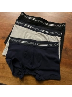 Erkek Nautıca Boxer %100 Pamuk 3lu Set