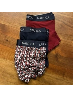 Erkek Nautıca Boxer %100 Pamuk 3lu Set