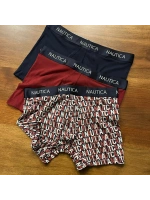 Erkek Nautıca Boxer %100 Pamuk 3lu Set