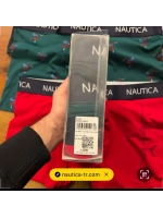 Erkek Nautıca Boxer %100 Pamuk 3lu Set