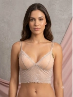 Havalı leylak ayarlanabilir askılı bralet