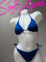 Kadın lacivert bikini takımı