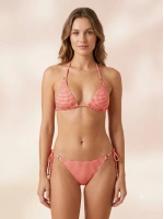 Kadın piti kareli bikini takımı
