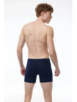 Malabadi Erkek Lacivert Premium Collection Modal Uzun Boxer