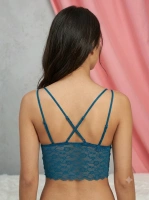 Mavi ayarlanabilir askılı bralet