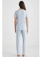 Penyemood mavi Comfort mood piijama takımı 2346