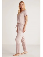 Penyemood pembe  Comfort mood piijama takımı 2346