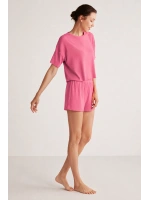 Penyemood Ribana pembe şort takım 9458