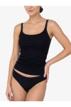 Blackspade Kadın Atlet Fine Rib 1615 - SİYAH
