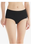 Blackspade Kadın Slip yüksek bel Külot Essential 1307 - Siyah