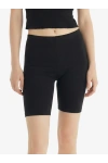 Blackspade Kadın uzun Boxer Essential 1309 - Siyah