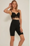 SİYAH MI Emay  Soft Uzun Paçalı Boxer Korse