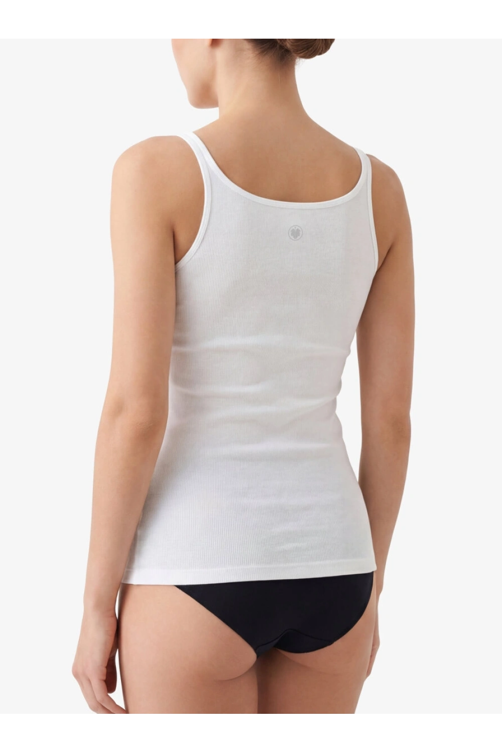 Blackspade Kadın Atlet Fine Rib 1615 - Beyaz