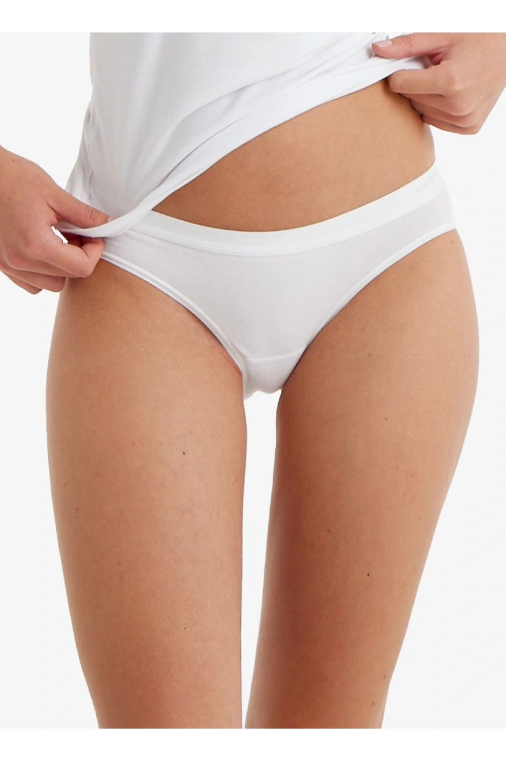 Blackspade Kadın Slip düşük bel Külot Essential 1305 -BEYAZ