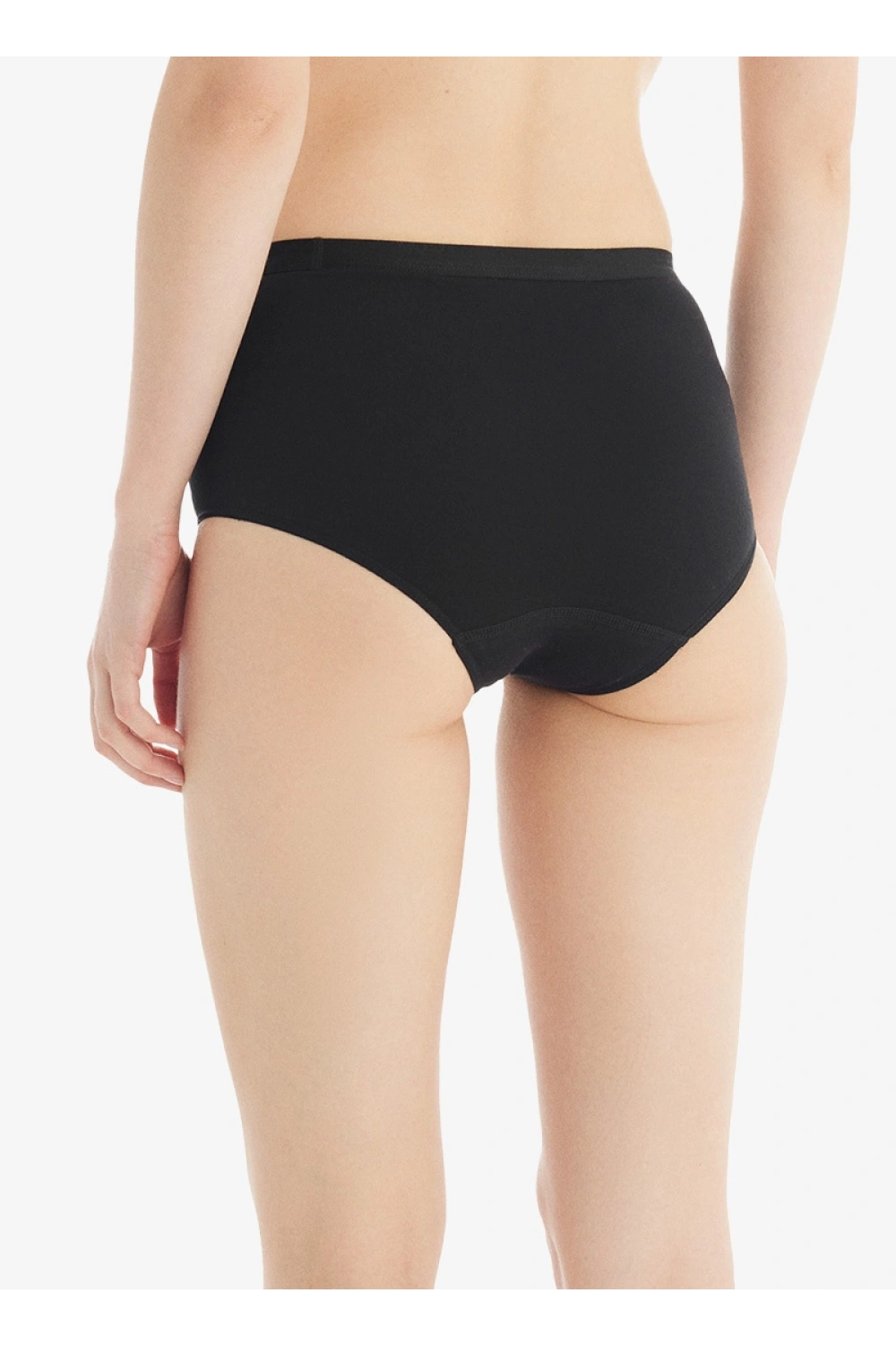 Blackspade Kadın Slip yüksek bel Külot Essential 1307 - Siyah