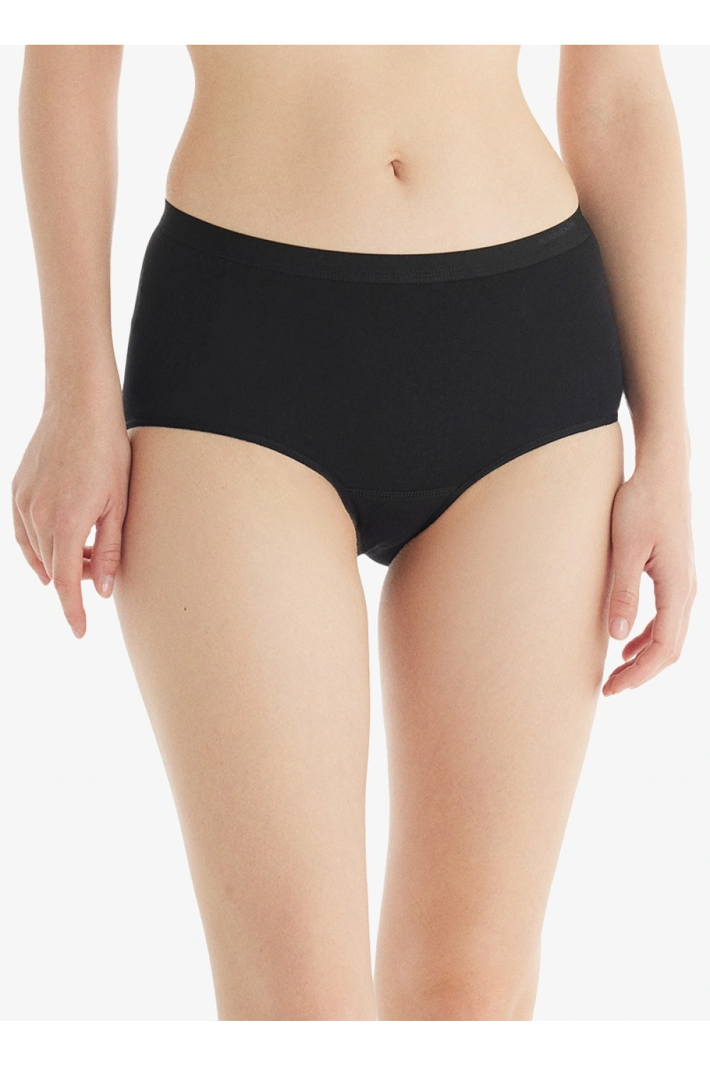 Blackspade Kadın Slip yüksek bel Külot Essential 1307 - Siyah