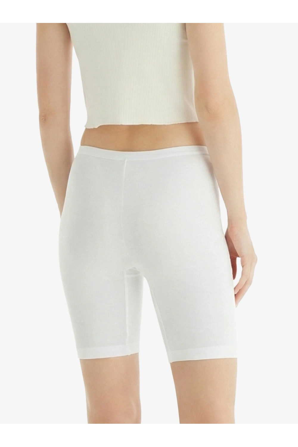 Blackspade Kadın uzun Boxer Essential 1309 - beyaz