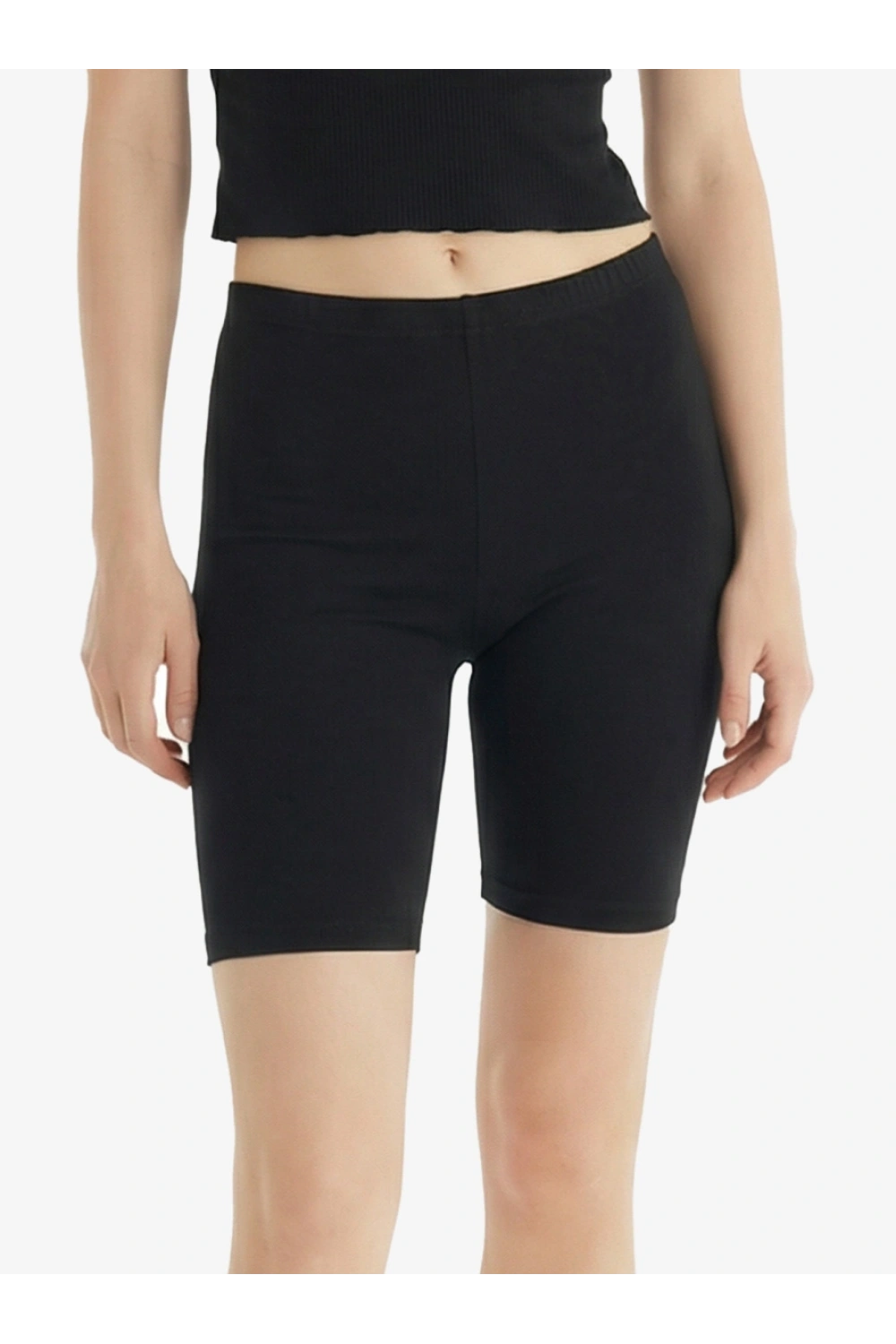 Blackspade Kadın uzun Boxer Essential 1309 - Siyah