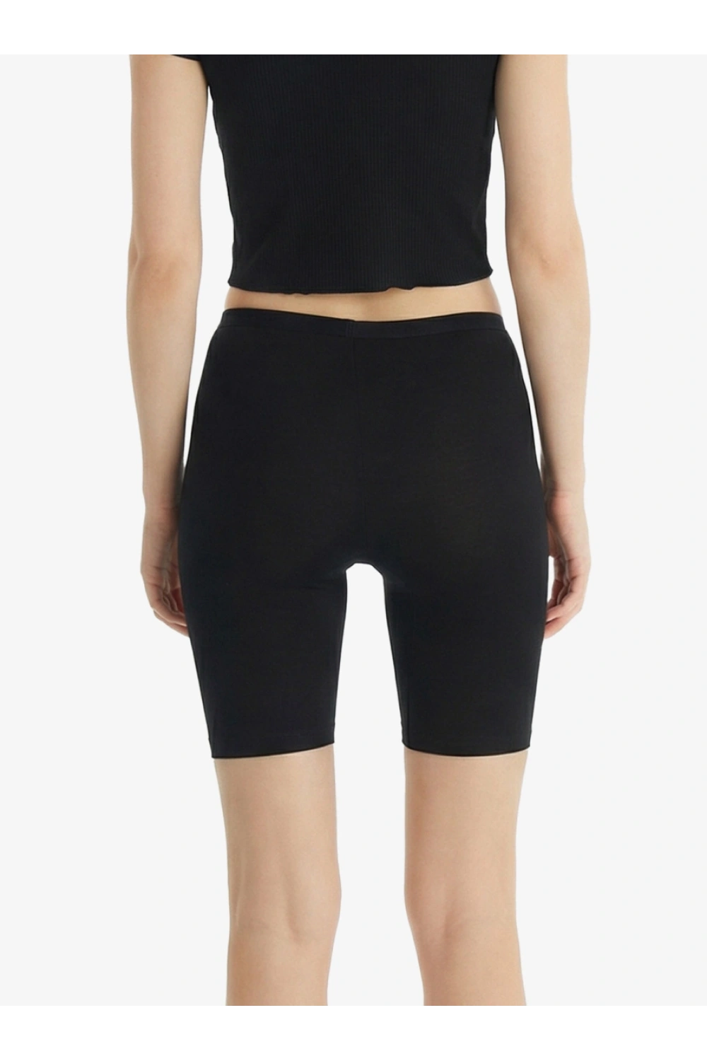 Blackspade Kadın uzun Boxer Essential 1309 - Siyah