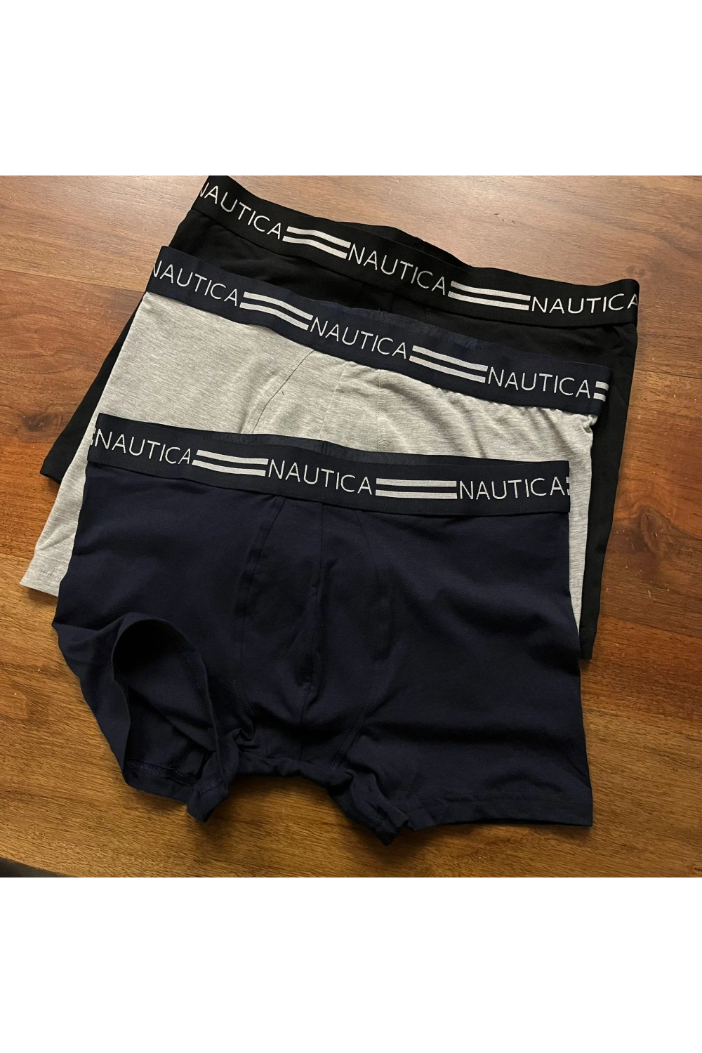 Erkek Nautıca Boxer %100 Pamuk 3lu Set