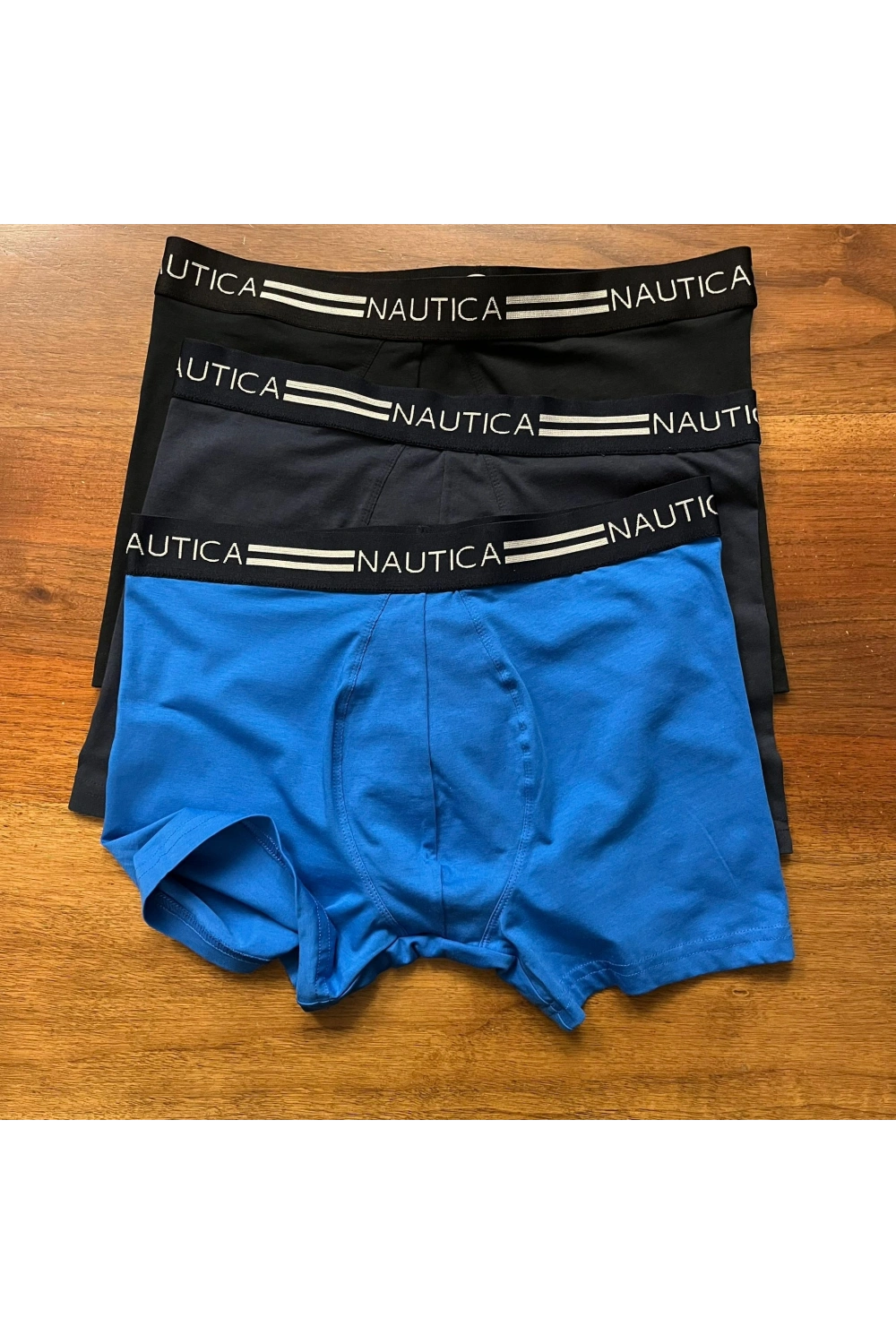 Erkek Nautıca Boxer %100 Pamuk 3lu Set