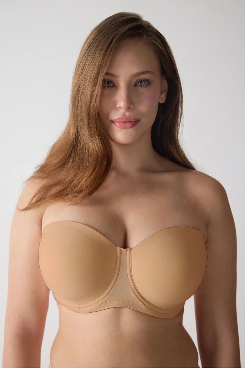 Magıcform straplez toparlayıcı sütyen ten rengi