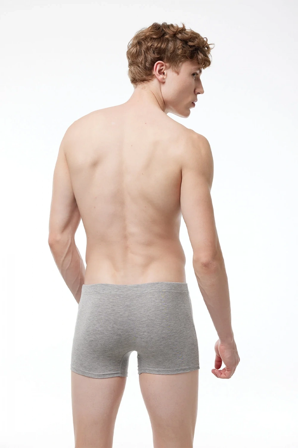 Malabadi Erkek Gri Premium Collection Modal Boxer