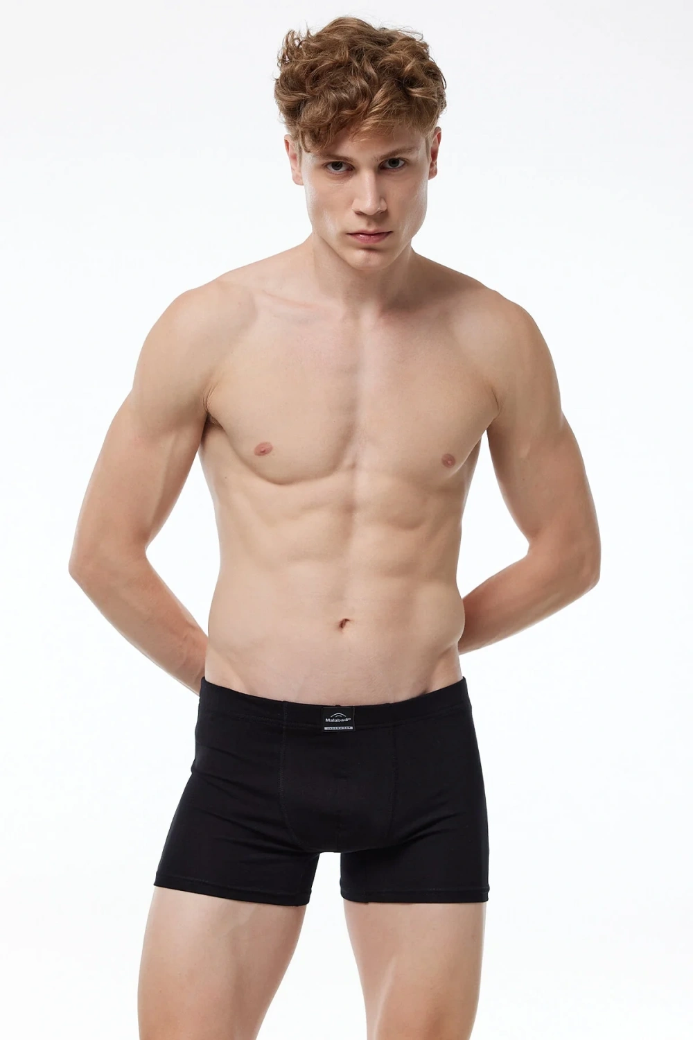 Malabadi Erkek Siyah Premium Collection Modal Boxer
