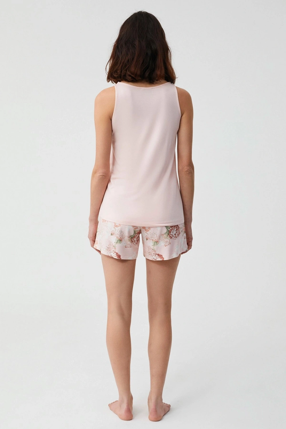 Penyemood Comfort mood pembe şort takım 2817