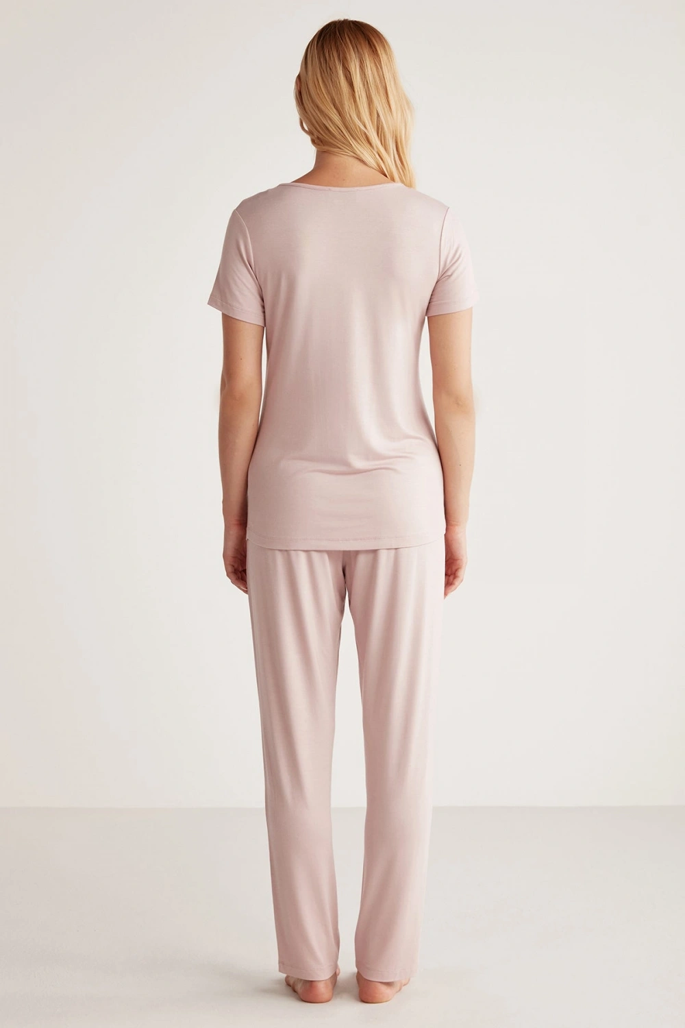 Penyemood pembe  Comfort mood piijama takımı 2346