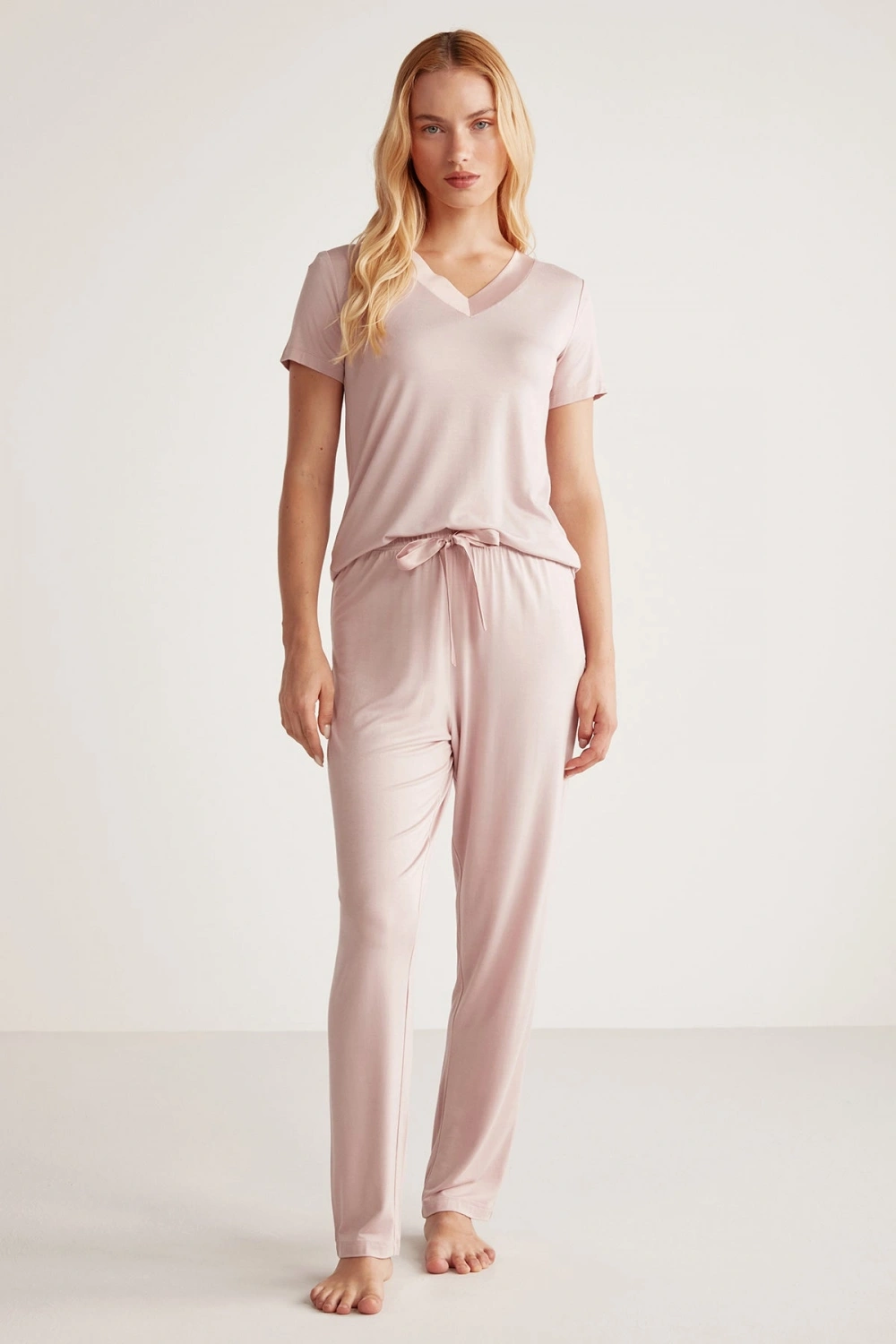 Penyemood pembe  Comfort mood piijama takımı 2346