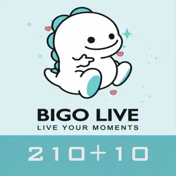 Bigo Live Gold Gift Card 200 + 10 Diamond Global
