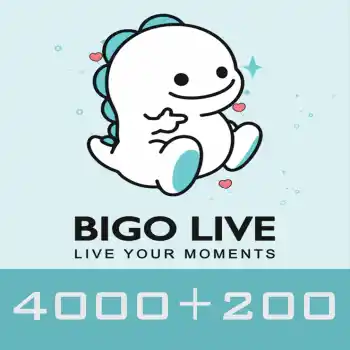 Bigo Live Gold Gift Card 4000 + 200 Diamond Global