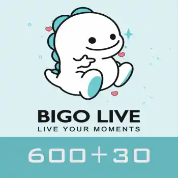 Bigo Live Gold Gift Card 600 + 30 Diamond Global