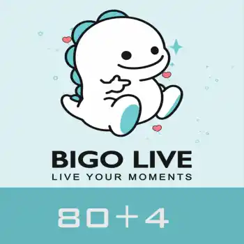 Bigo Live Gold Gift Card 80 + 4 Diamond Global