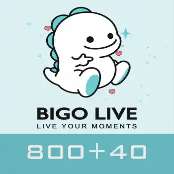 Bigo Live Gold Gift Card 800 + 40 Diamond Global